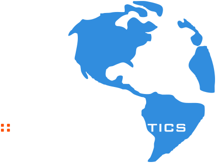 global plastics logo of a globe showing north and south america
